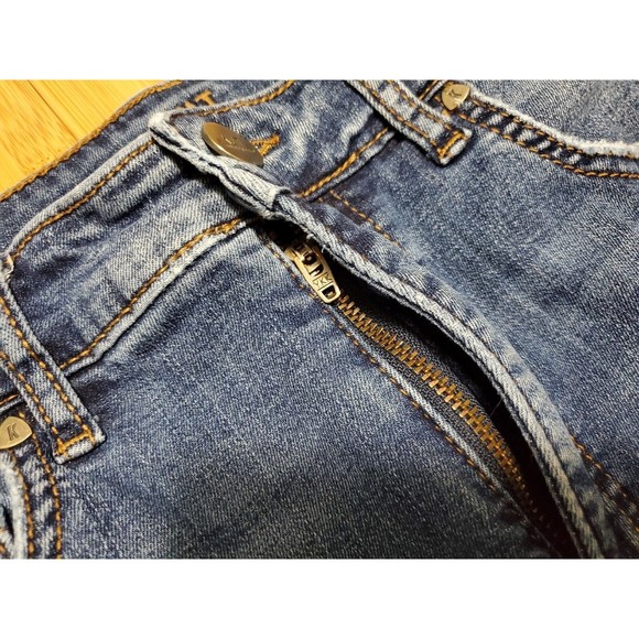 KUT Fab Ab Toothpick Skinny Jeans Womens Size 4 Regular Blue High Rise Stretch - Picture 7 of 15
